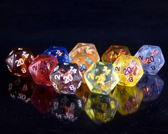 Mystery DND Class Dice Set With Tin!