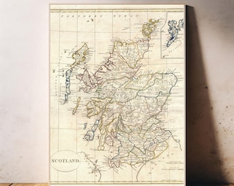 イギリス諸島の地図 360 度 イングランド 旧世界地図 印刷可能