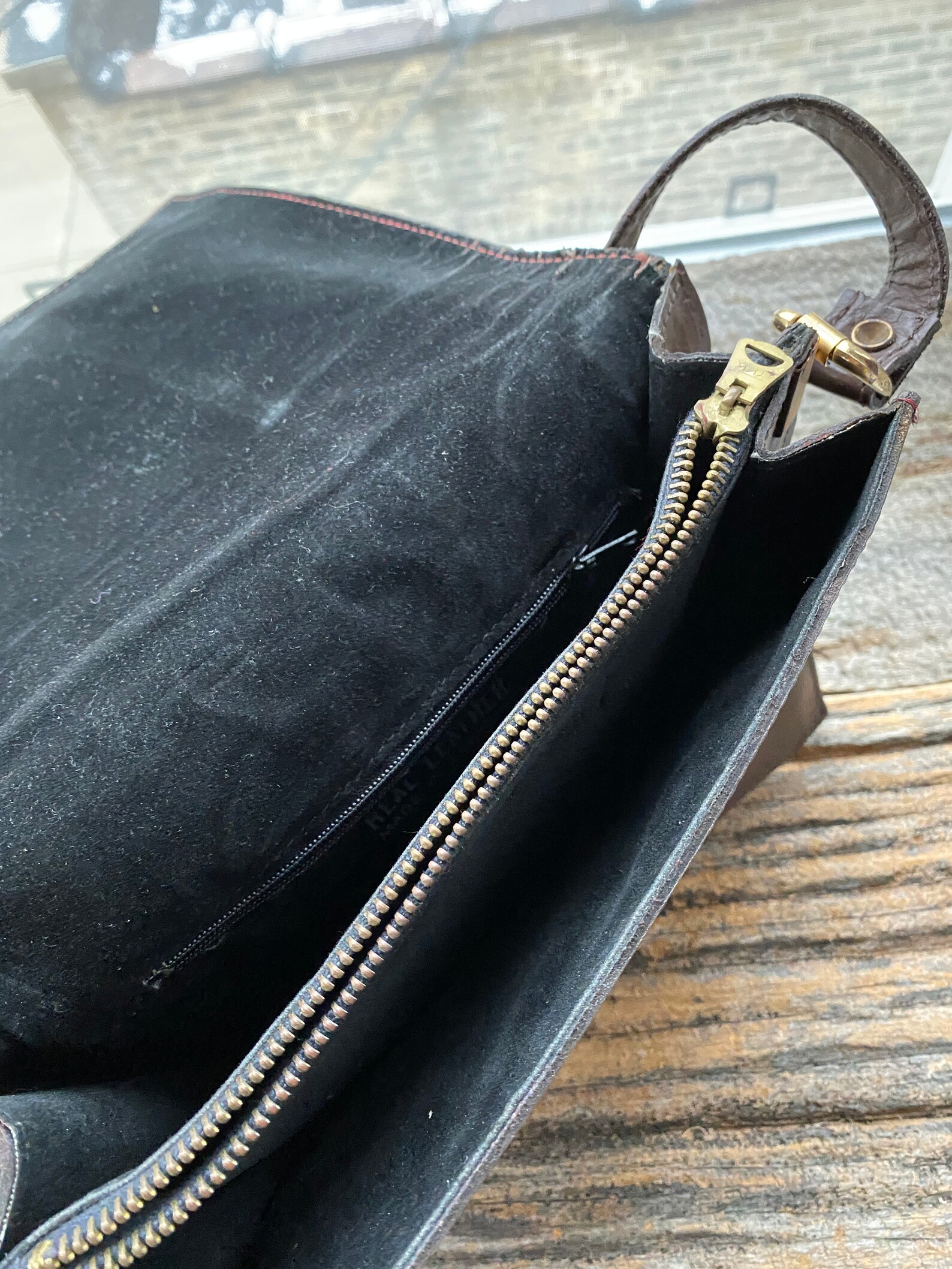 Brown Vintage shoulder bag/purse | Etsy