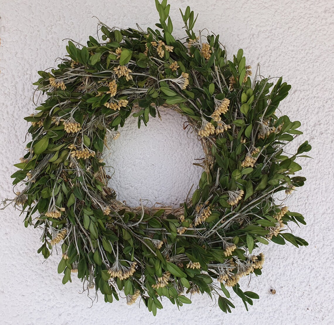 Kräuterkranz Naturkranz Trockenkranz Türkranz Wandkranz | Etsy