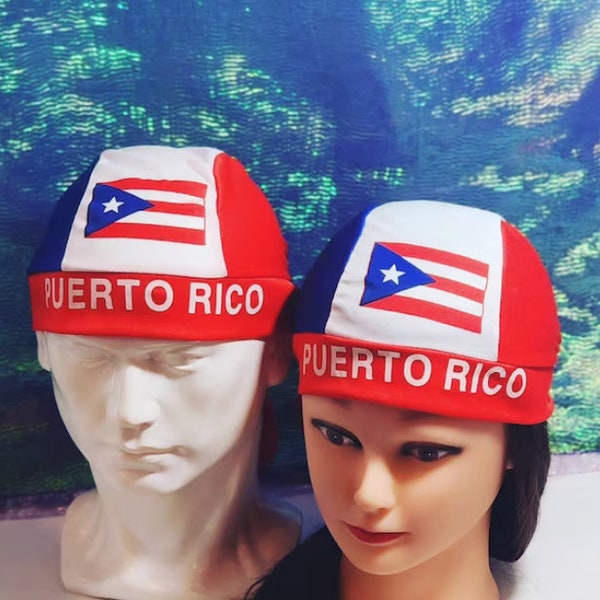 Puerto Rico Flag Durag