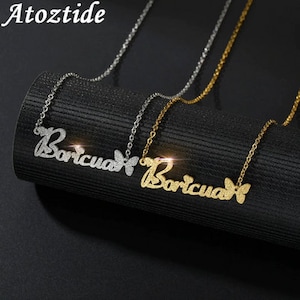 Angel Dust Boricua Necklace (Gold or Silver)