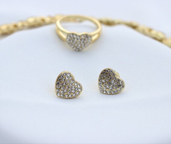 18k Real Gold Filled Xo Necklace Set Xo 