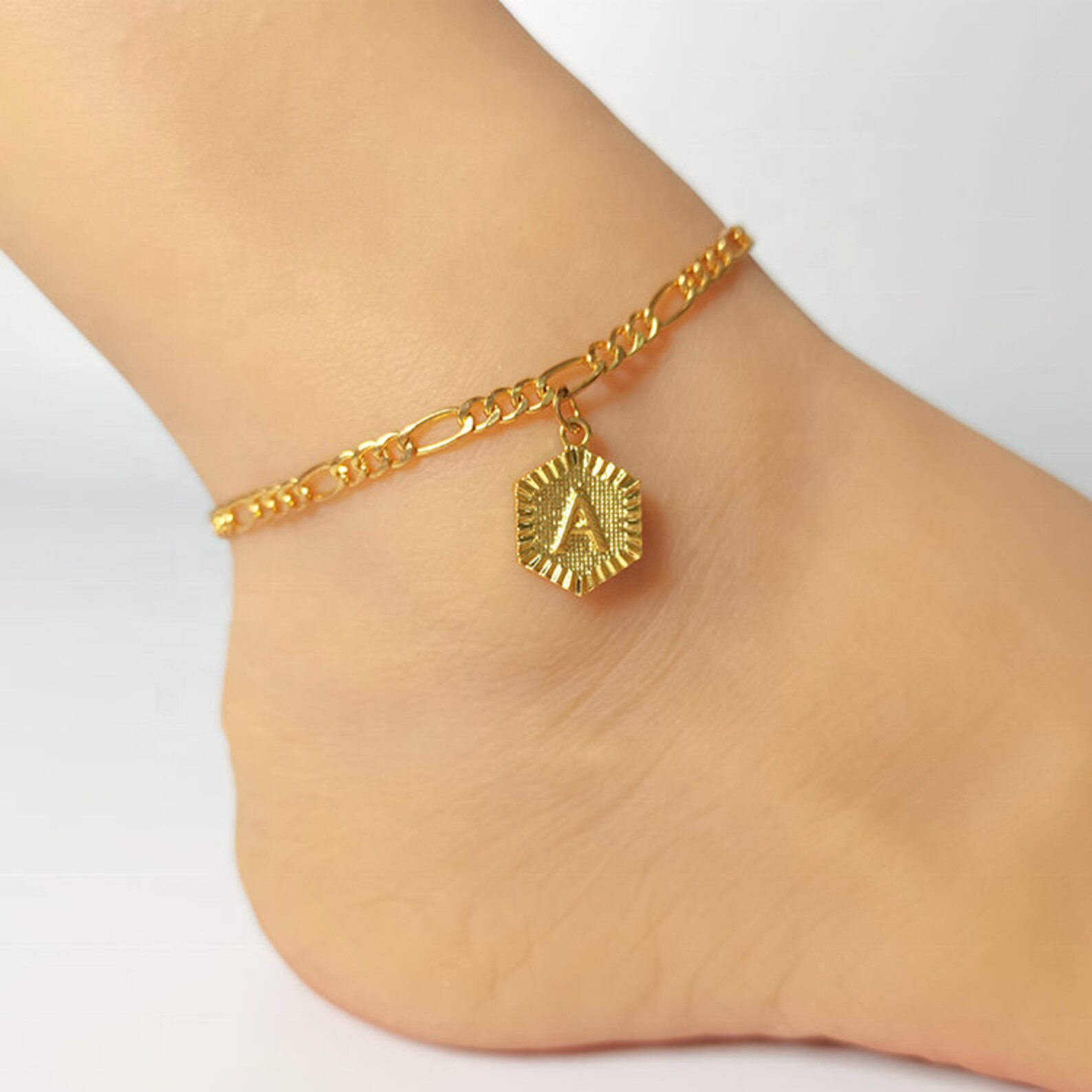 Letter anklet bracelet Clearance