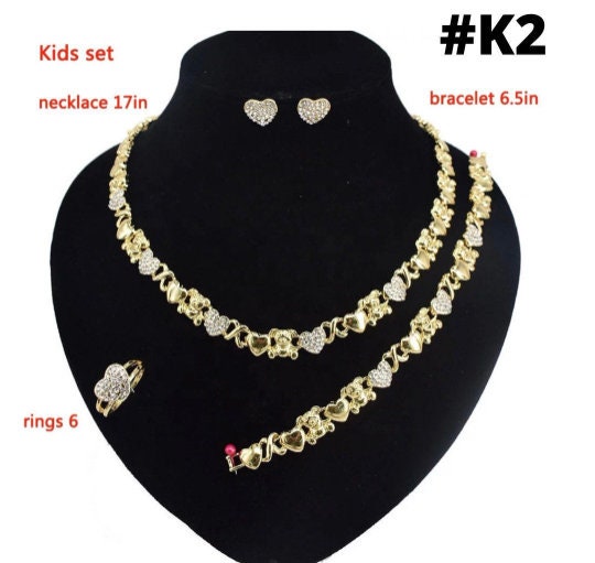 Hugs and kisses chain set Clearance