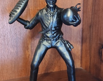 ZAK MCKRACKEN - Handmade Statue - 20 cm tall - LUCASARTS Lucasfilm