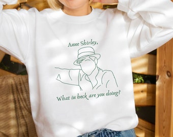 Gilbert Blythe Sweatshirt, Anne of Green Gables Sweatshirt, Anne with an E, Anne Shirley Sweatshirt, Bookish Sweatshirt, Literary Sweatshirt