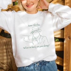 Gilbert Blythe Sweatshirt, Anne of Green Gables Sweatshirt, Anne with an E, Anne Shirley Sweatshirt, Bookish Sweatshirt, Literary Sweatshirt
