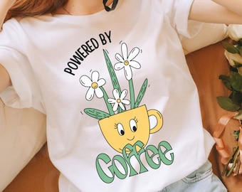 Retro Coffee Shirt,Trendy Coffee Shirt, Coffee Graphic Shirt, Funny Coffee Shirt, Vintage Coffee Shirt, Coffee Lover Gift, Coffee Addict