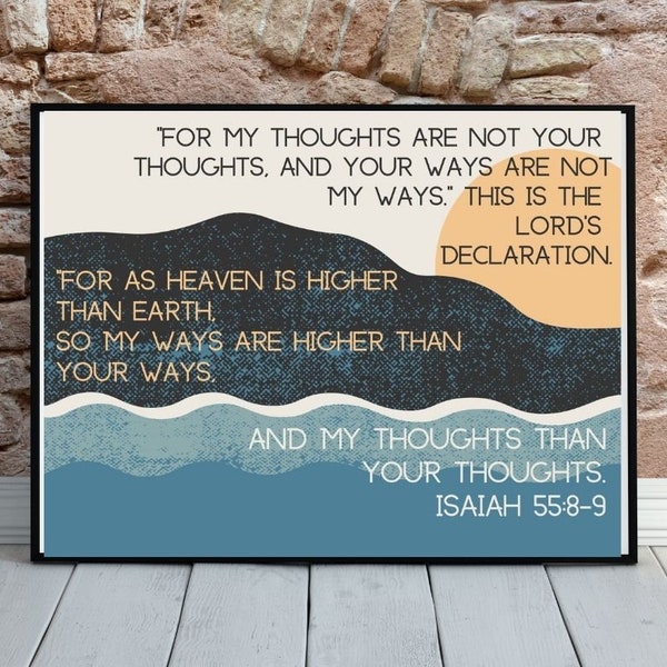 Isaiah 55 - Etsy