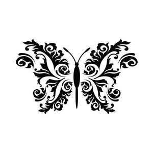 Car Gift Butterfly Accessory Custom Color Decal Butterfly Gift For Her Butterfly Laptop Décor Color Customizable Butterfly Car Accessory
