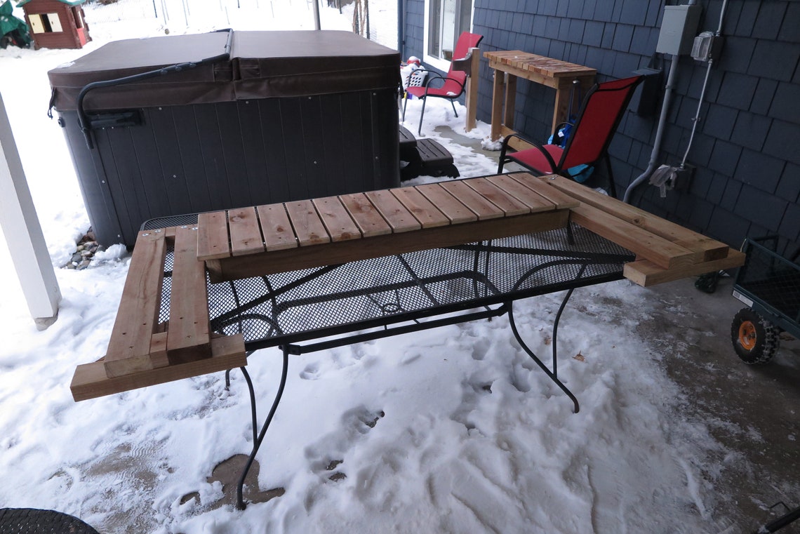 Hot Tub Table for Spa - Etsy