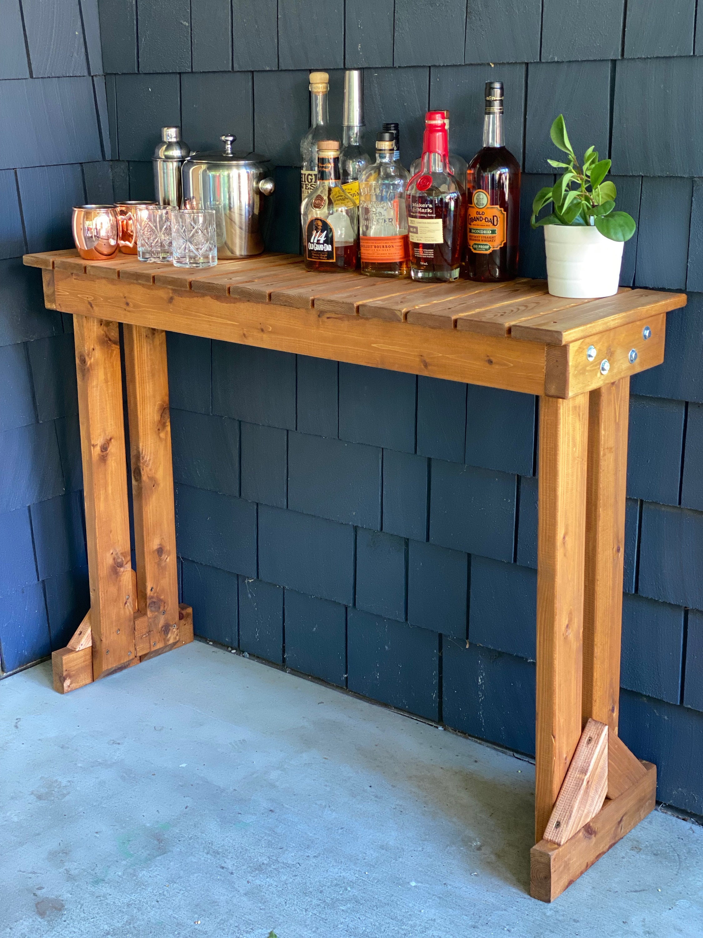 Outdoor Bar Table Etsy UK