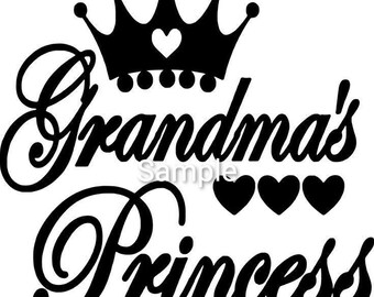 Download Princess Grandma Etsy