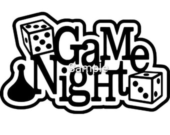 Download Game Night Svg Etsy