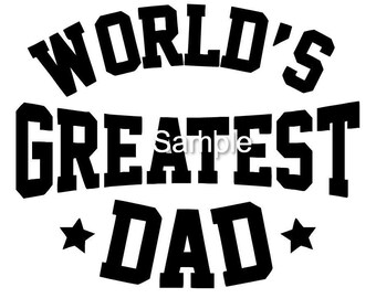 Download Greatest Dad Svg Etsy