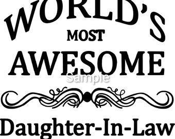 Download Daughter In Law Svg Etsy