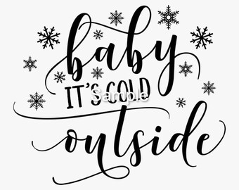 Download Cold Outside Svg Etsy