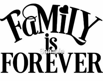 Family Is Forever Svg Etsy