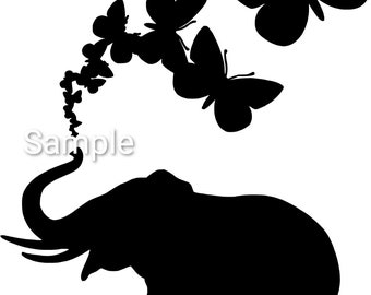 Elephants Svg Etsy