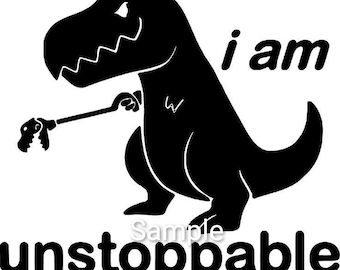 Unstoppable Trex - Etsy