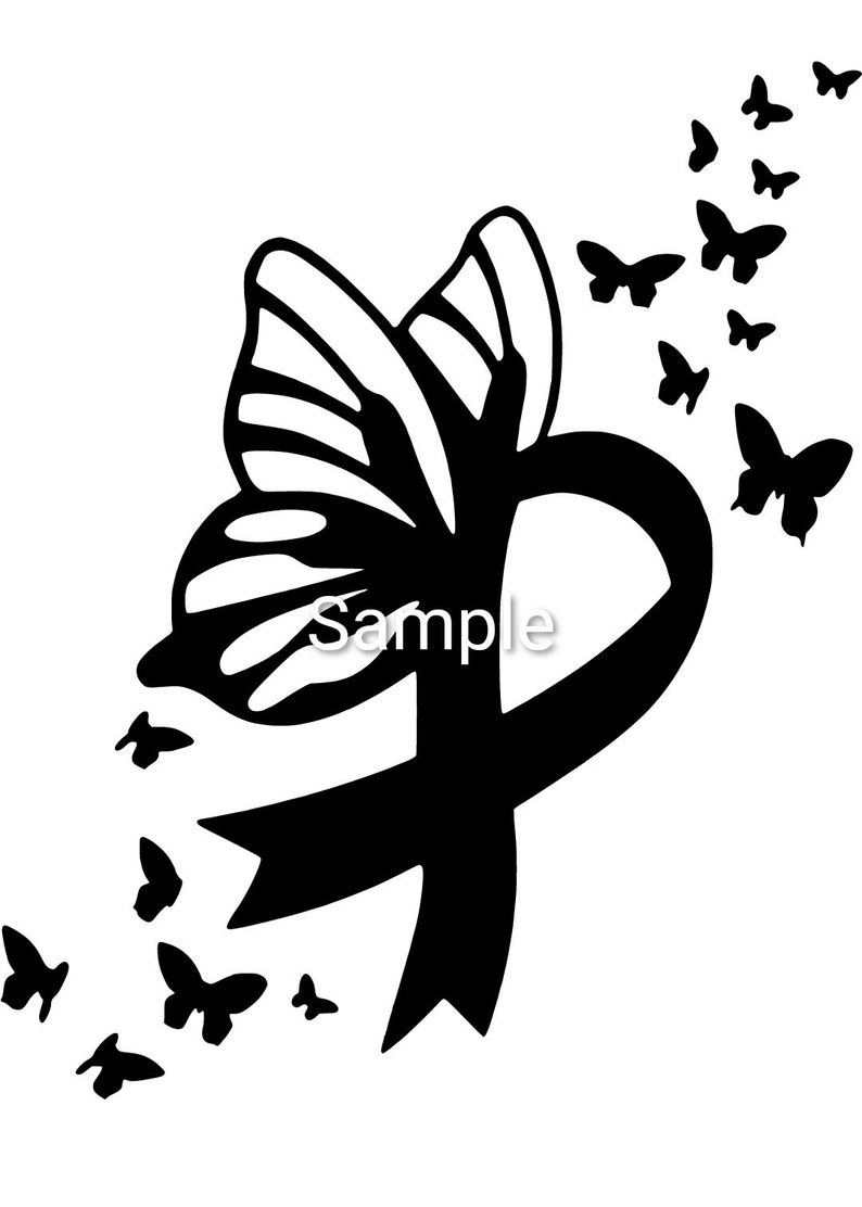 Free Free 136 Butterfly Awareness Ribbon Svg SVG PNG EPS DXF File
