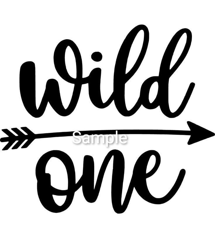 Wild one svg jpg dxf and png files digital INSTANT DOWNLOAD | Etsy