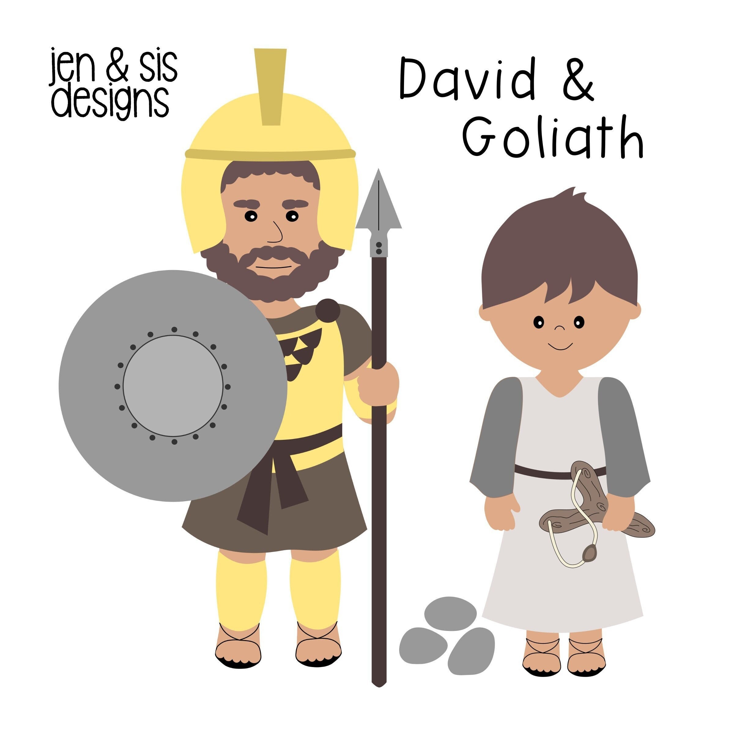 David & Goliath Clipart Set Bible Story Clipart for Bible - Etsy David & Goliath Clipart Set Bible Story Clipart for Bible - Etsy
