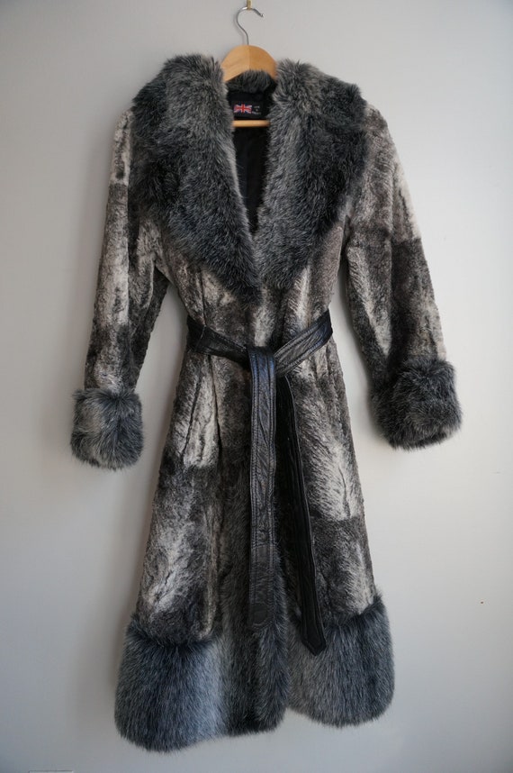 70’s Made in Britain Vintage Faux Fur Penny Lane C