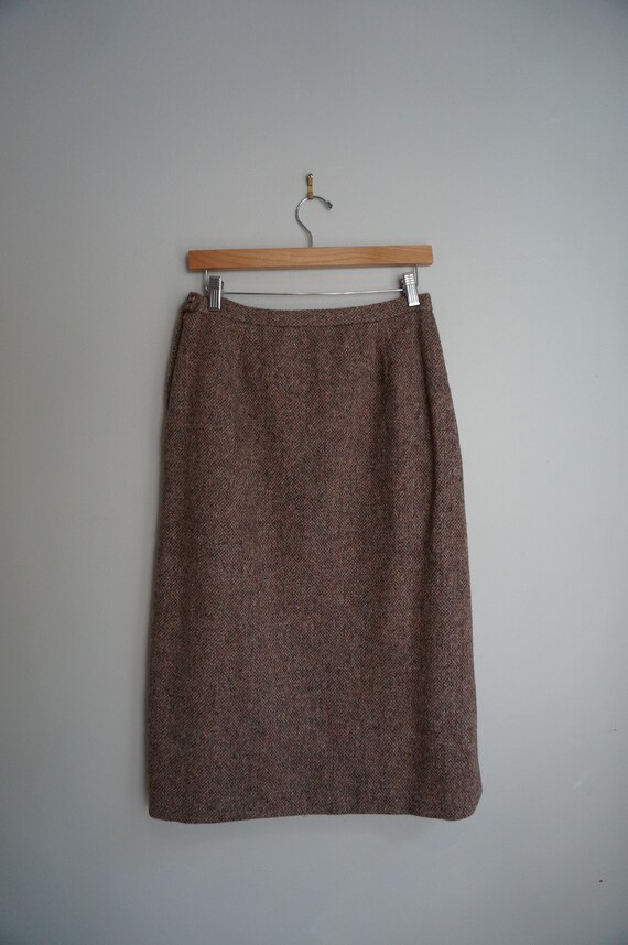 Peplum skirt suit - Tweed