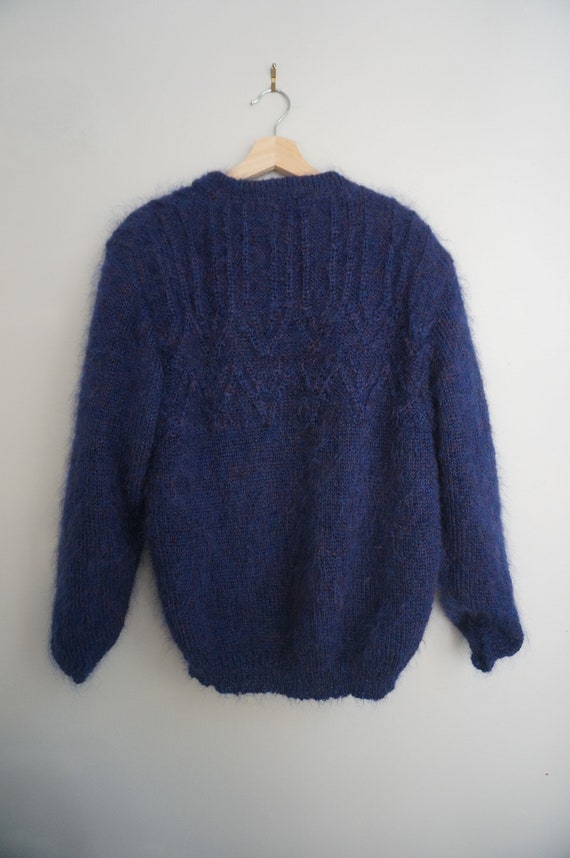 Vintage Irish Mohair Cardigan Gem