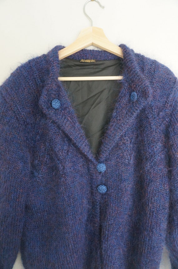 Vintage Irish Mohair Cardigan - image 5