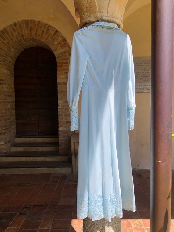 70s Italian Romantic Gown - image 3