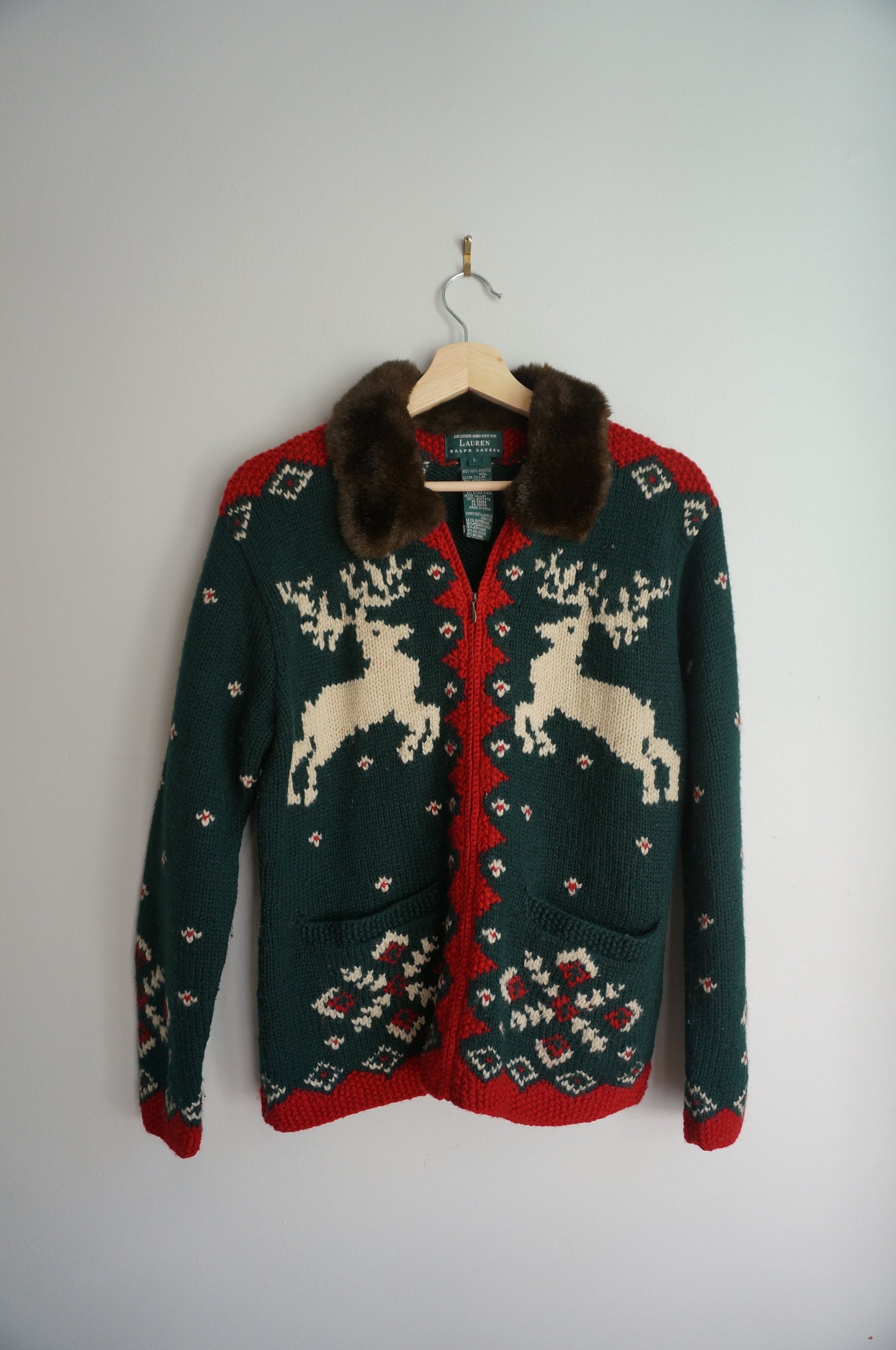 christmas sweater ralph lauren