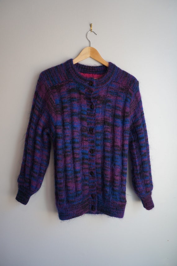 Vintage Mohair Cardigan Sweater