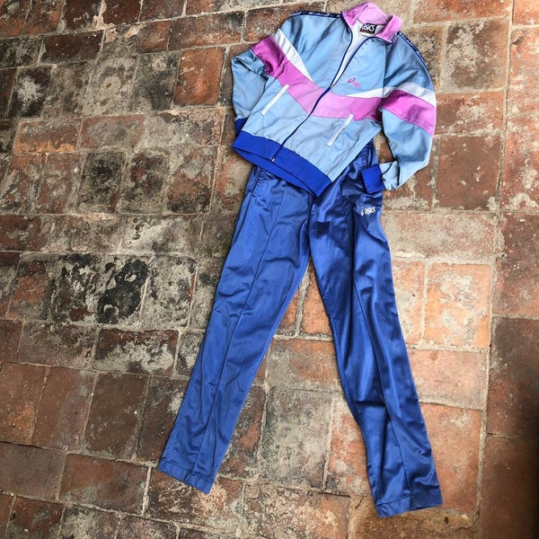 90s Italian Vintage ASICS Tracksuit