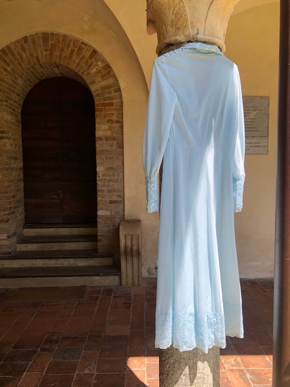 70s Italian Romantic Gown - image 2