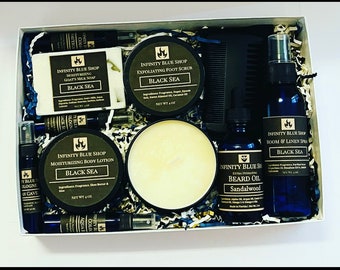 Luxury Men's Gift Set| Elegant Self-Care| Grooming Kit| Thoughtful Christmas for Him| Thoughtful Birthday Present for Him