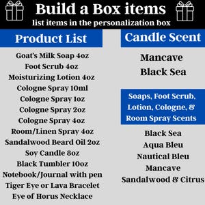 Men's Cologne Gift Set| Men's Gift Set| Men Gifts| Birthday Gifts for Men| Father's Day Gift| Cologne Gift Set for Men| Stocking Stuffer image 9