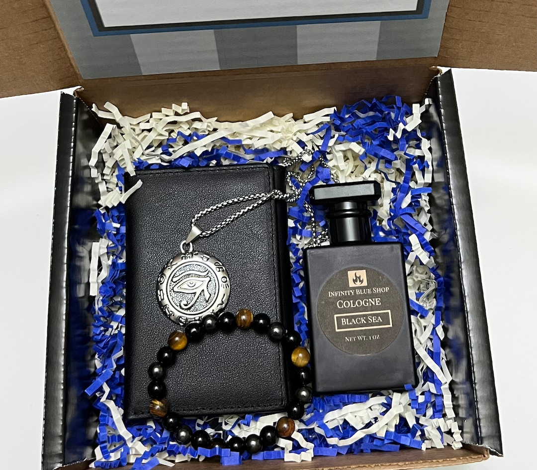 Men Cologne Gift Set Wallet Gift Set Men Gift Sets Father's Day Gifts