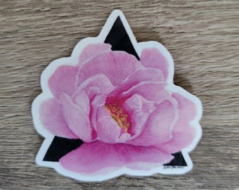 Peony Watercolor Sticker