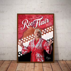 WWF Ric Flair Poster A3