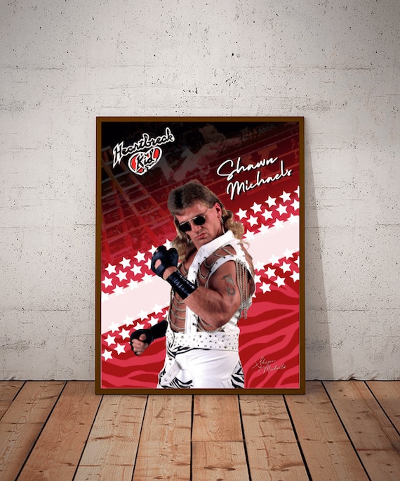 WWF Shawn Michaels Poster A3 - Etsy