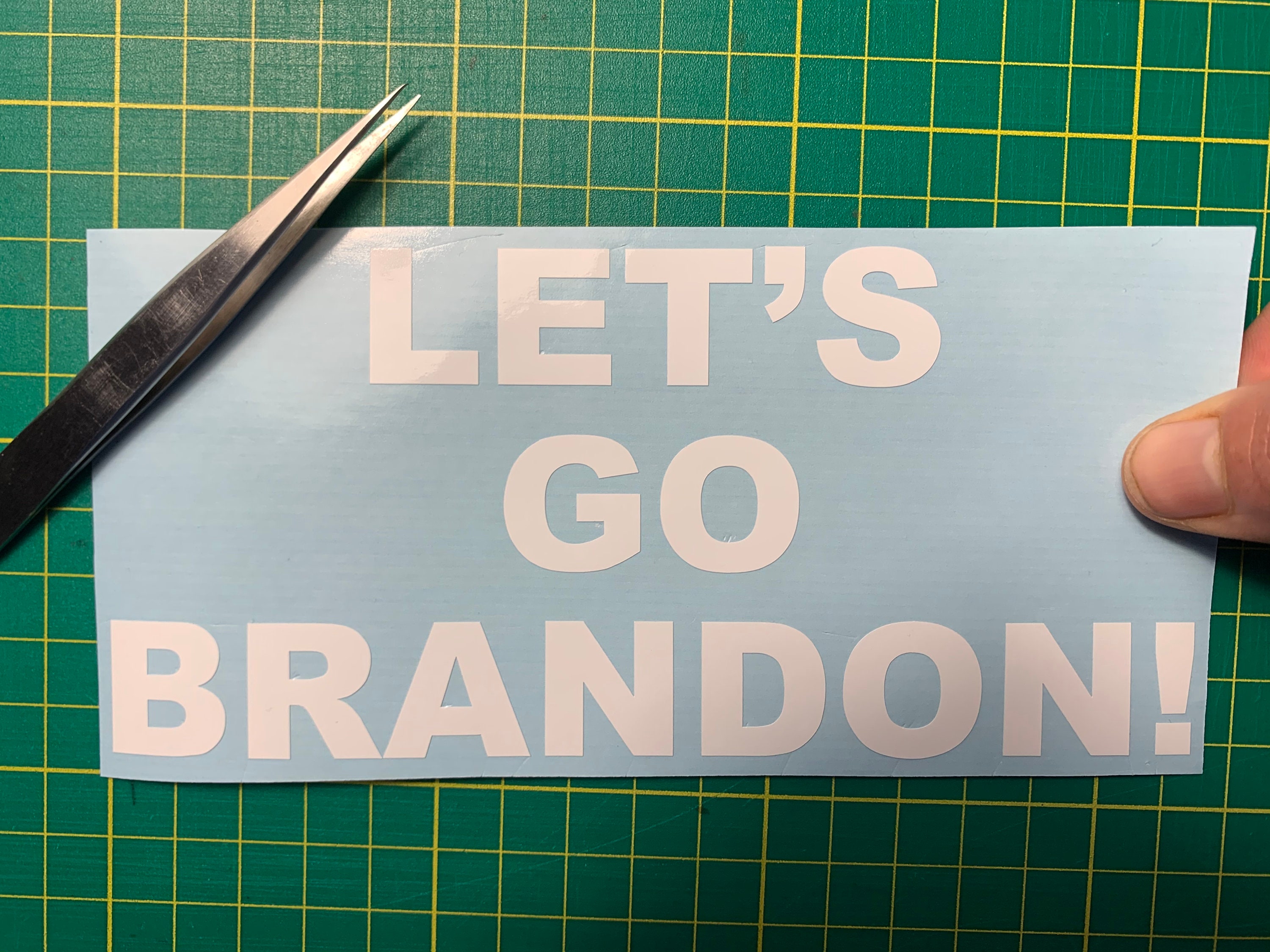 Lets Go Brandon Sticker -  Canada