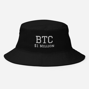 Bitcoin 1 miljoen bucket hat | BTC Emmer Hoed