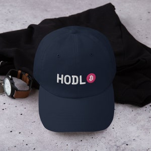 BTC HODL Oversized Bitcoin Dad Hat