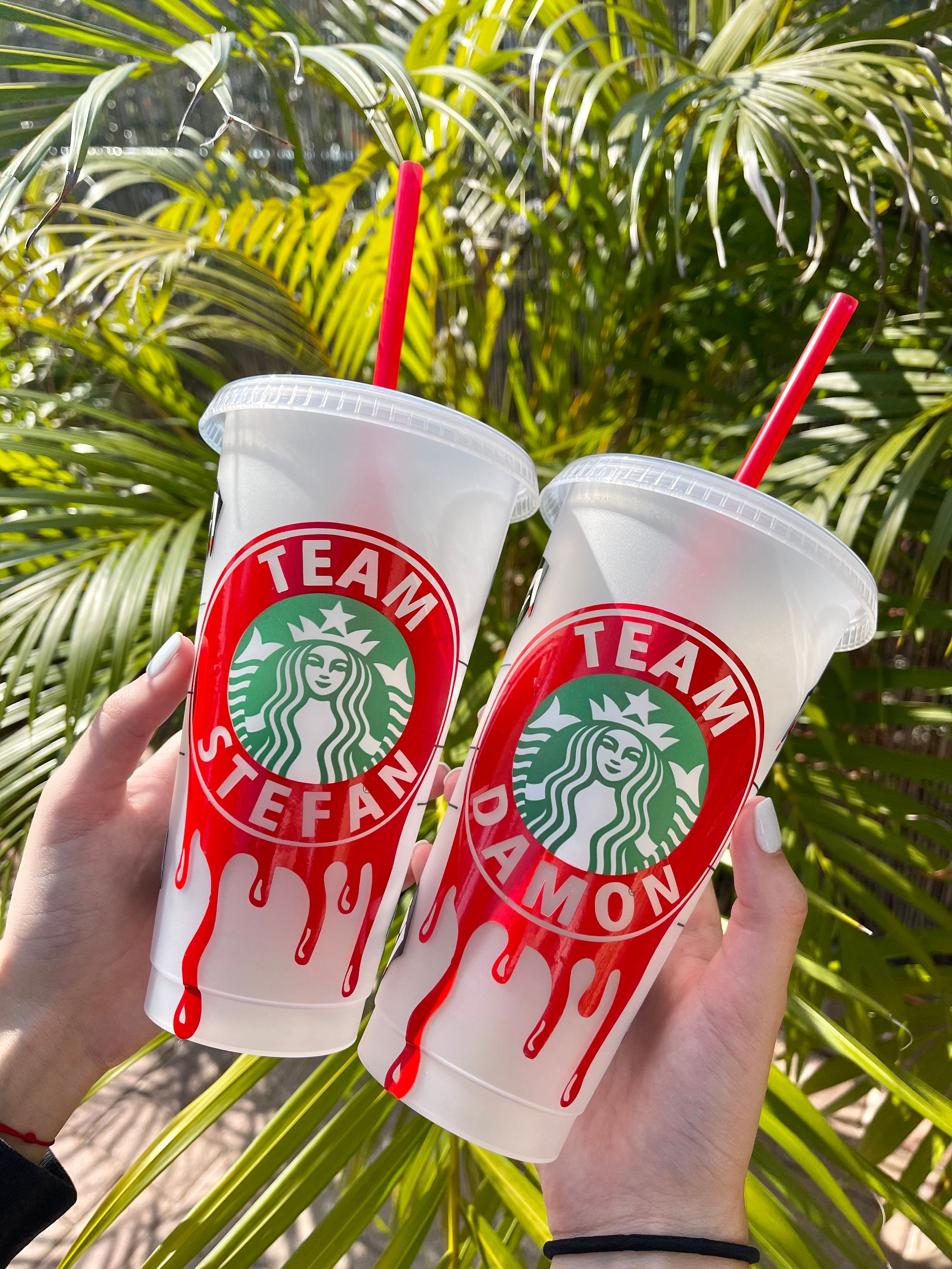 This Ombre Glitter Starbucks Stanley Tumbler Is Giving Me Total Vampire  Vibes