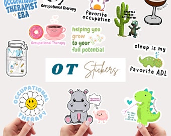 Occupational Therapy Sticker | OT sticker | Occupational Therapist Sticker | Occupational Therapy | OT gift| Cute Sticker| Laptop Stickers