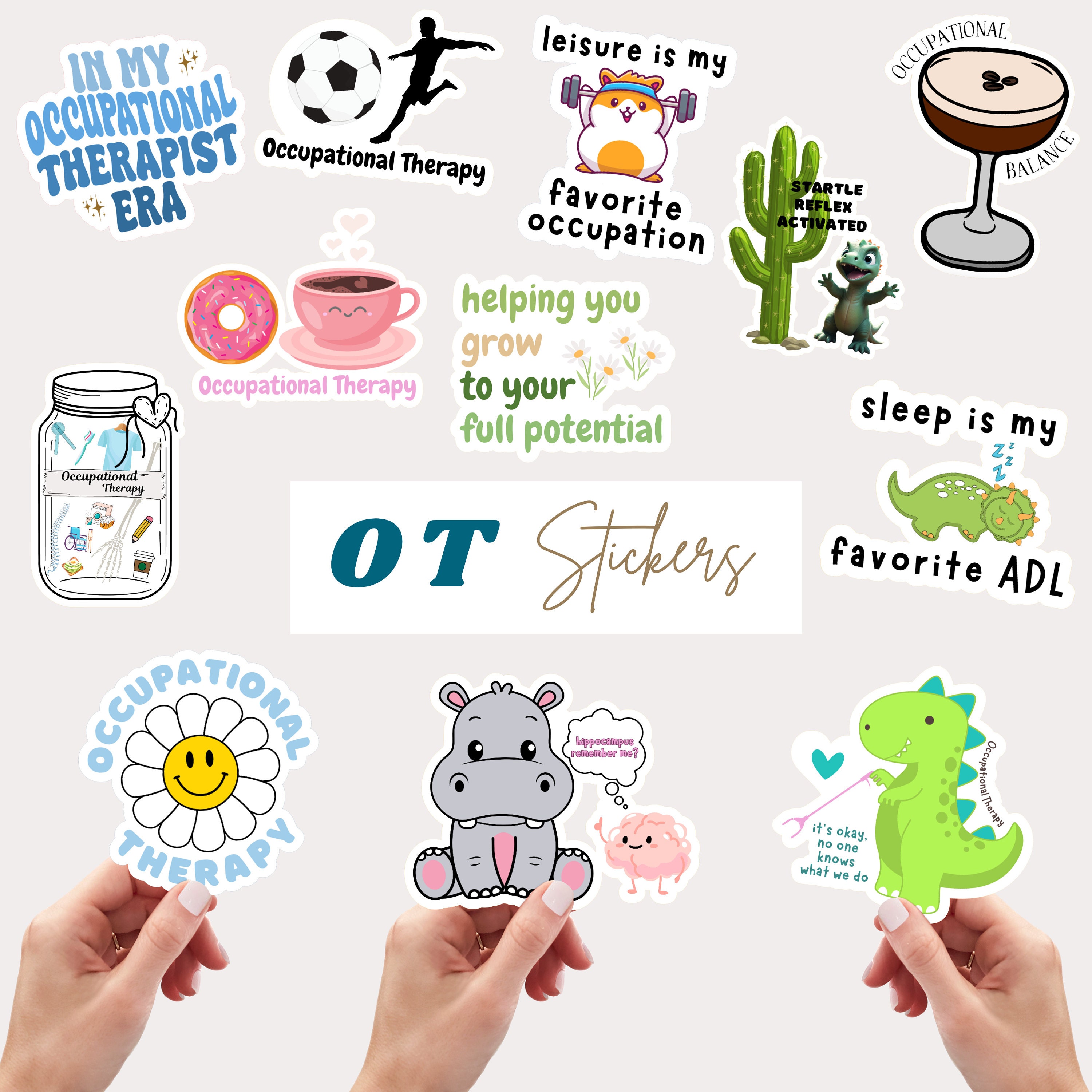 Ot Department Sticker Occupational Therapy Sticker | OT Sticker | Occupational Therapist ...