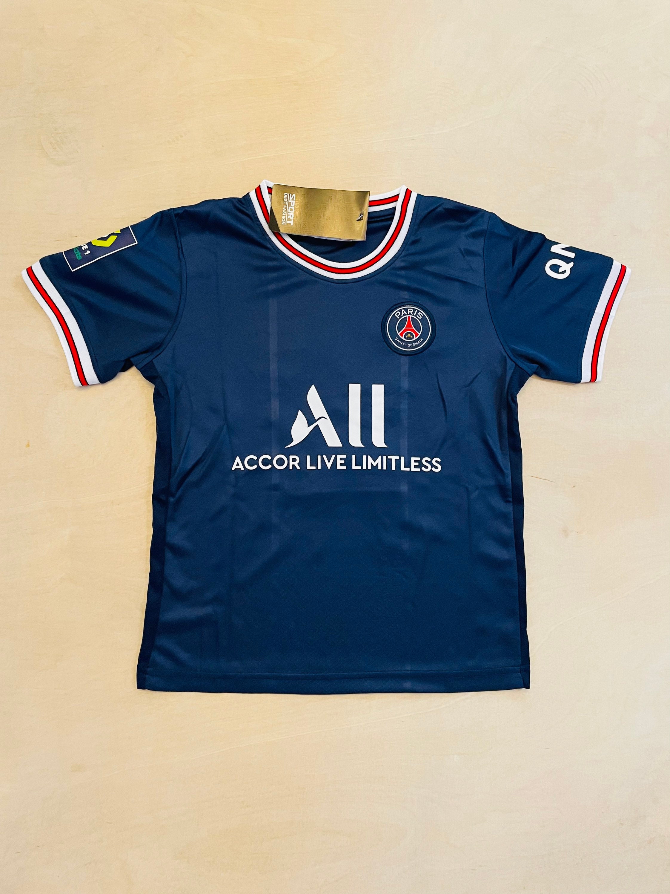 Neymar Jr 10 PSG home youth soccer jersey set for kids Etsy